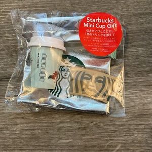 Starbucks mini cup gift